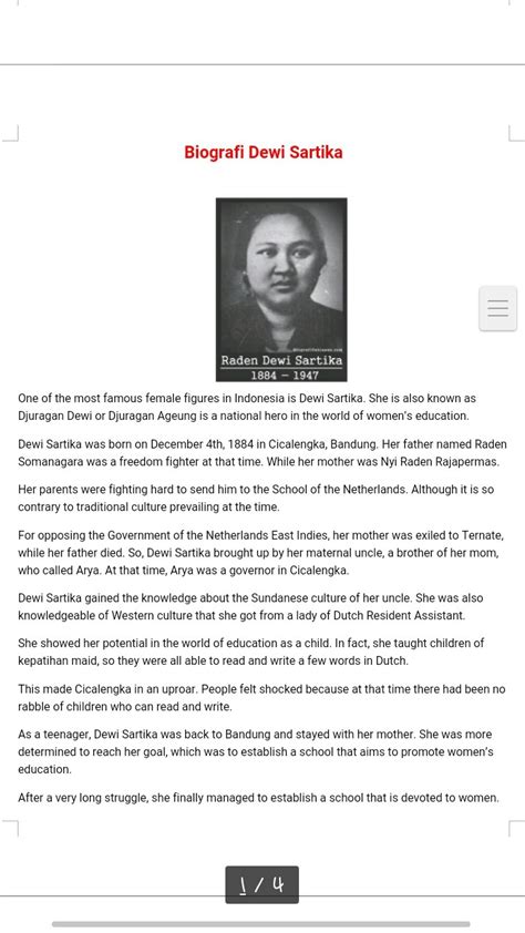 Contoh Soal Biography