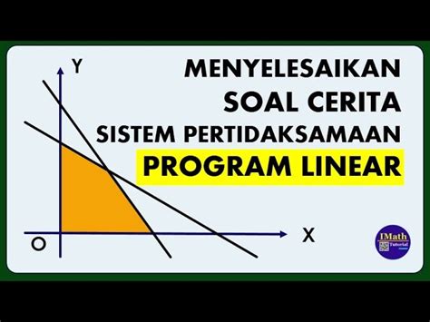 Contoh Soal Cerita Program Linear 2 Variabel
