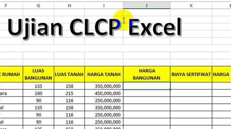 Contoh Soal Clcp Excel