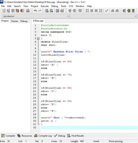 Contoh Soal Coding C++