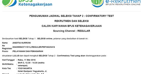 Contoh Soal Confirmatory Test Bpjs