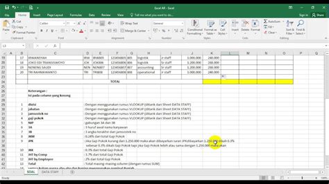 Contoh Soal Excel Download