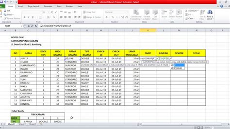 Contoh Soal Excel Untuk Admin