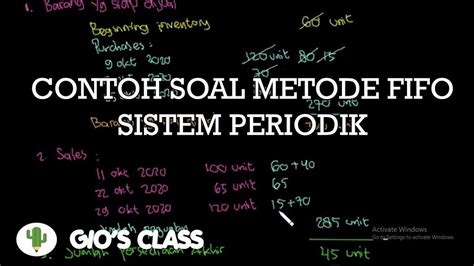 Contoh Soal Fifo Periodik