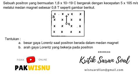 Contoh Soal Gaya Magnet