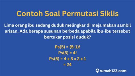 Contoh Soal Grup Permutasi