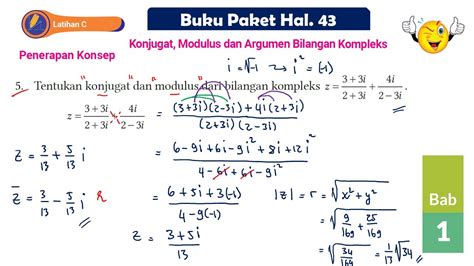 Contoh Soal Modulus Bilangan Kompleks