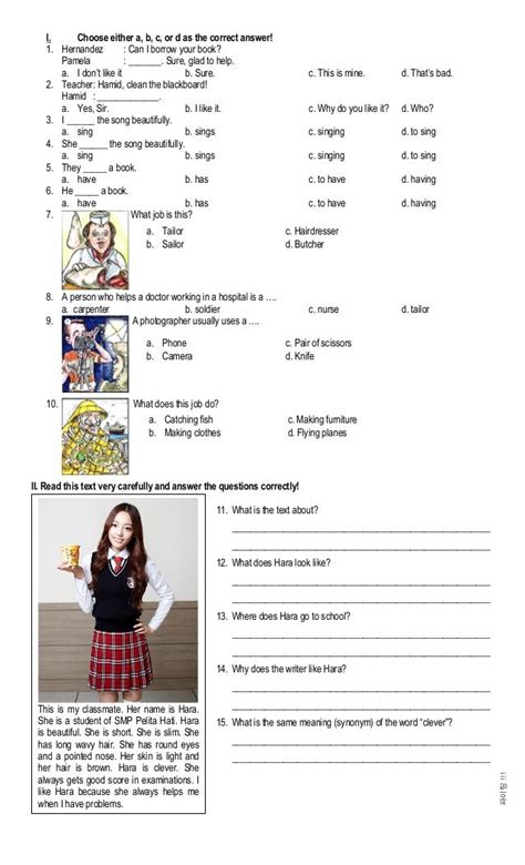 Contoh Soal Occupation