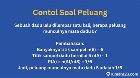 Contoh Soal Peluang
