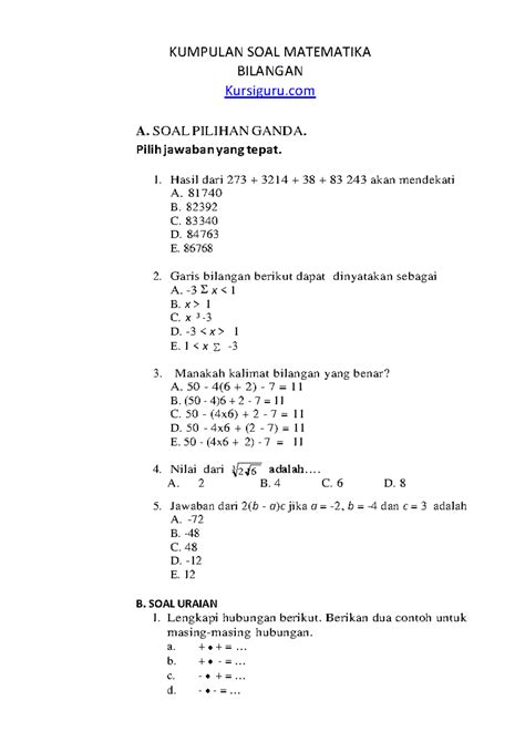 Contoh Soal Pilihan Ganda Command And Request