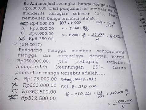 Contoh Soal Tabungan