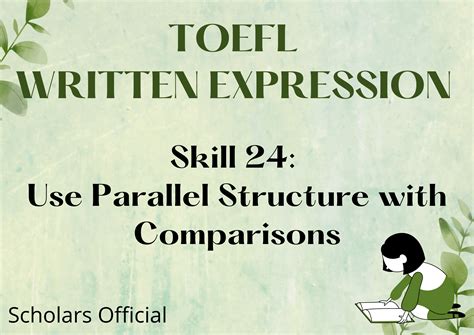 Contoh Soal Toefl Parallel Structure