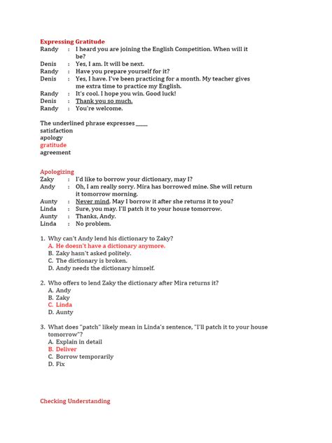 Contoh Soal Transactional Text