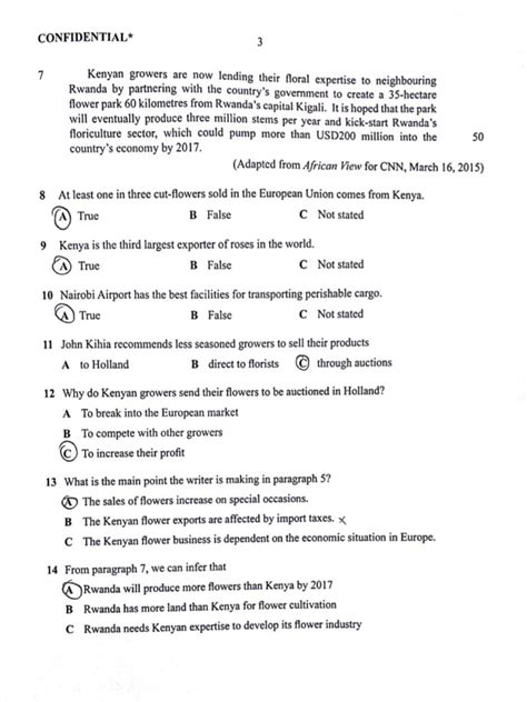 Contoh Soalan Muet 2023