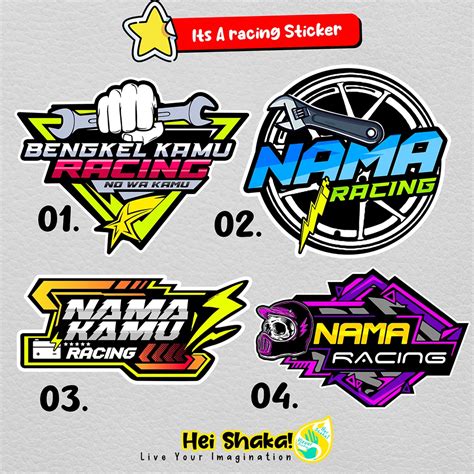 Contoh Stiker Bengkel Mobil