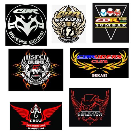Contoh Stiker Club Motor