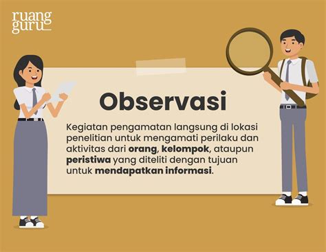 Contoh Teknik Observasi