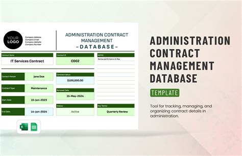 Contract Administration Template