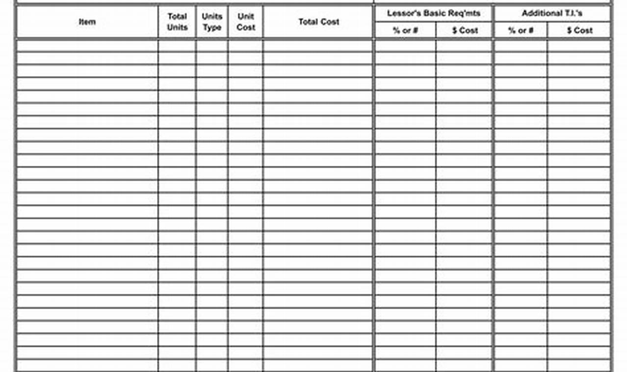 How to Craft Winning Bids with Contractor Bid Sheet Templates