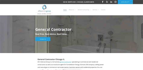 Contractors Website Templates