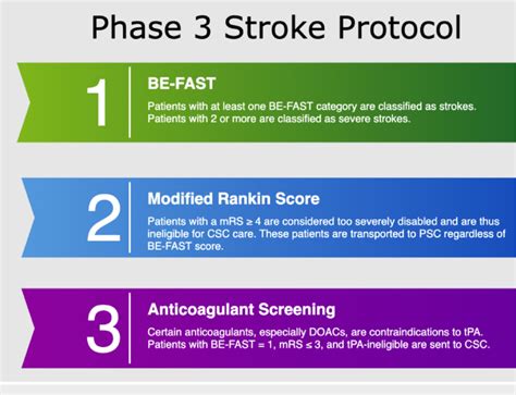 Contributions to Standardized Stroke Protocols