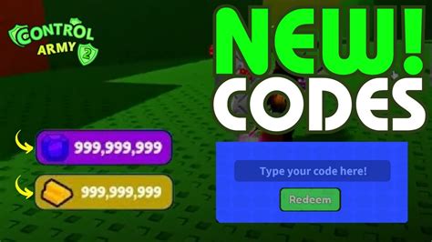 Control Army Codes - Roblox - June 2023 -