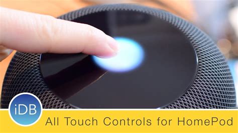 Control HomePod with the Touch Controls