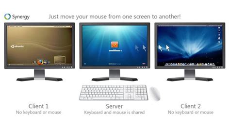 Control Multiple Systems With One Keyboard and Mouse