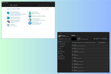 Control Panel vs Settings App: Windows 11 Overview