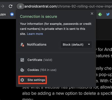 Control Privacy Permissions for Every Website in Google Chrome with Ease