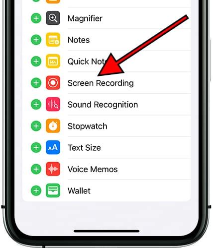Control Screen Recording