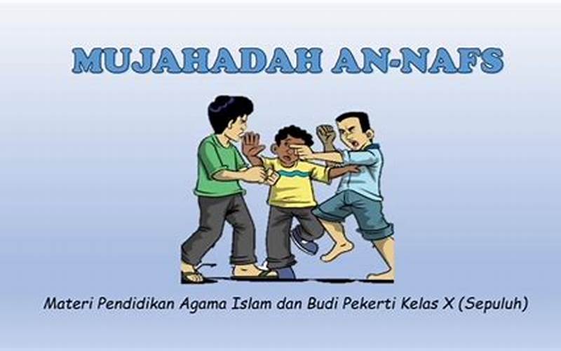 Controlling Anger Mujahadah An-Nafs