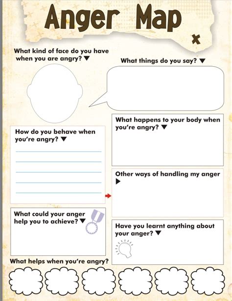 Controlling Anger Worksheets