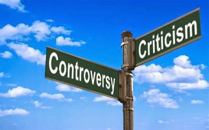 Controversy And Criticism