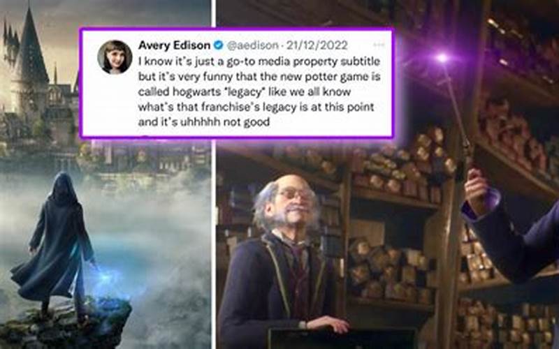 Controversy In Hogwarts Legacy
