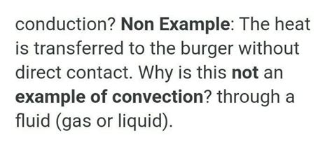 Convection Non Examples