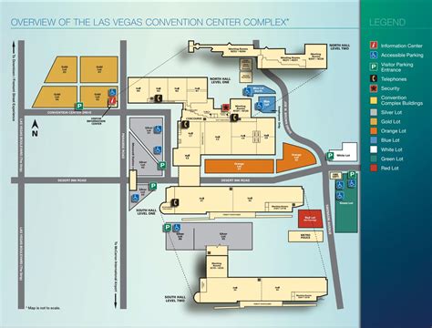 Las Vegas convention center map Map of Las Vegas convention center