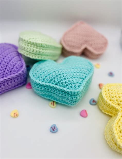 Conversation Heart Crochet Pattern