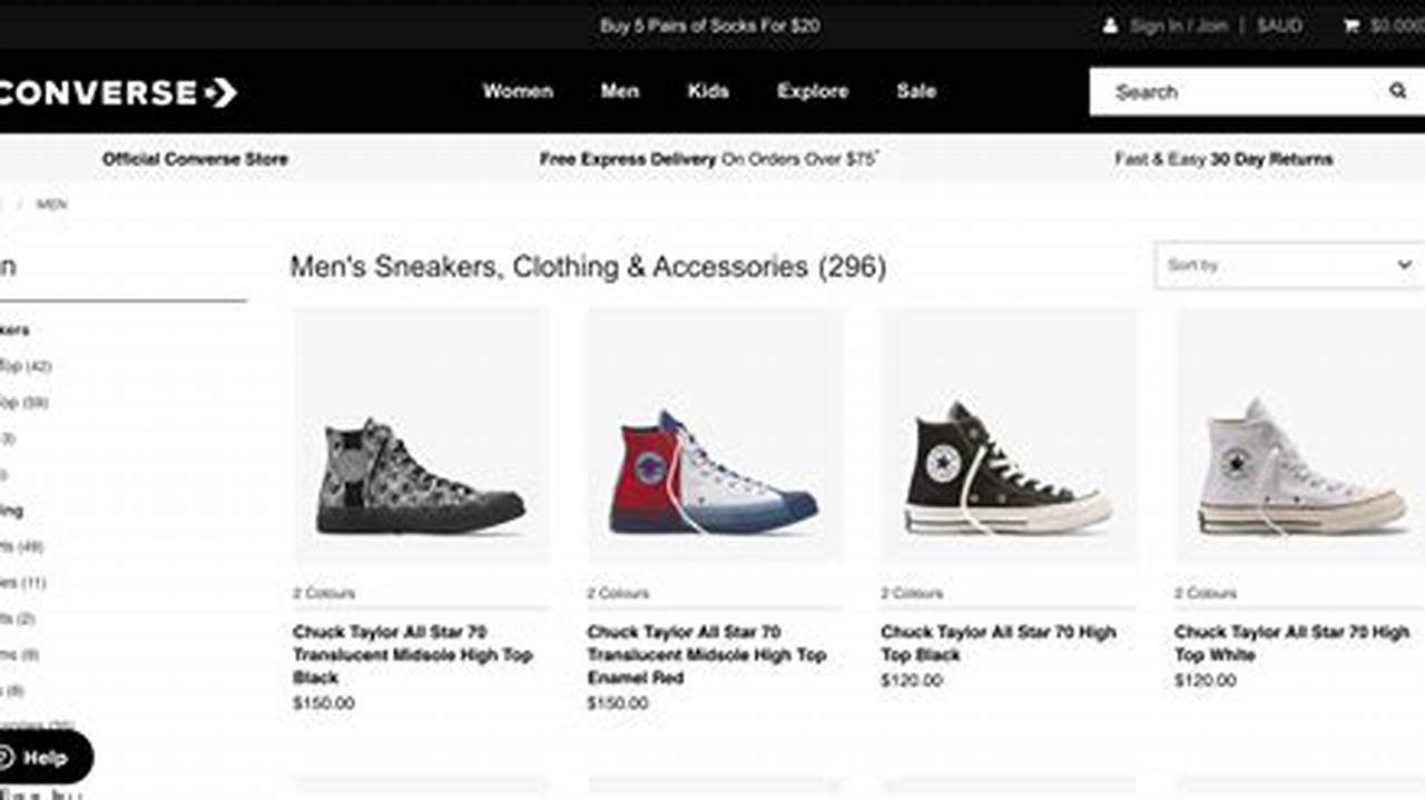 Converse Discount Code 2025