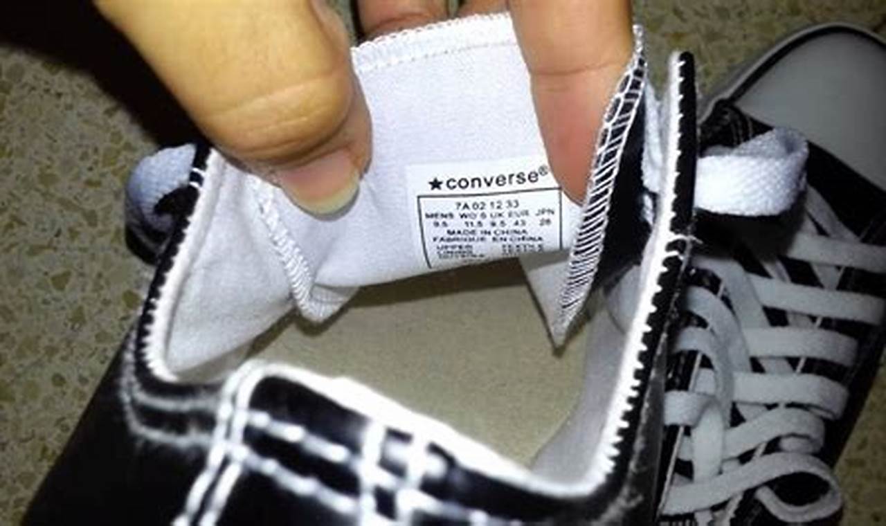 Converse Made in China Apakah Ori