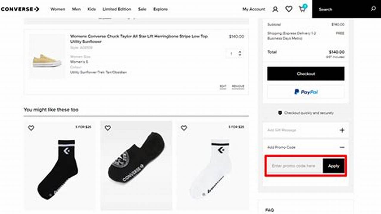 Converse Promo Code June 2024 Uk