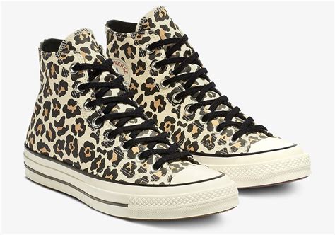 Take a Walk on the Wild Side with Converse Animal Print Chuck 70 - Discover the Latest Trendy Sneaker Now!