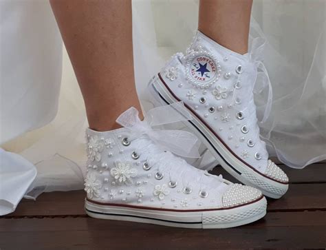 Step Up Your Wedding Style with Converse Wedding Shoes - Perfect for the Modern, Fashion-Forward Bride and Groom