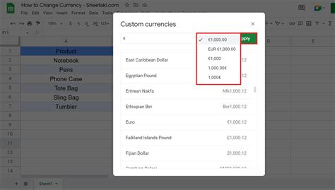 Convert Currency In Google Sheets: Tips Included