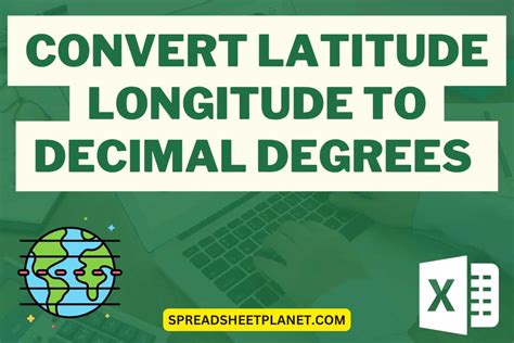 Latitude and longitude positions in degrees, minutes (DM) or decimal