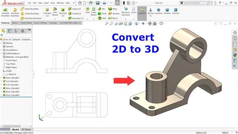 Convert 2d Drawing To 3d Model Free