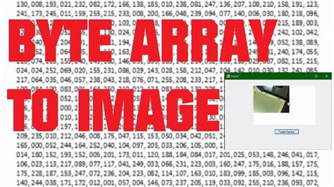 Convert Byte Array to Image