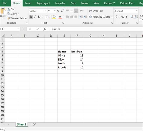 Convert Excel Into A Printable Template