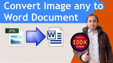 Convert Image to Text Word