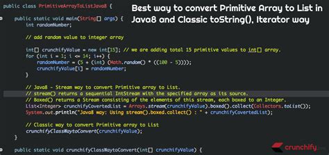 Convert Iterator to List